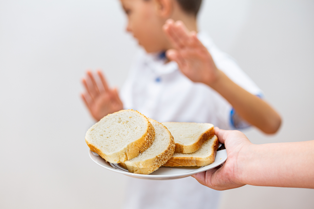 A Kid refusing to eat 