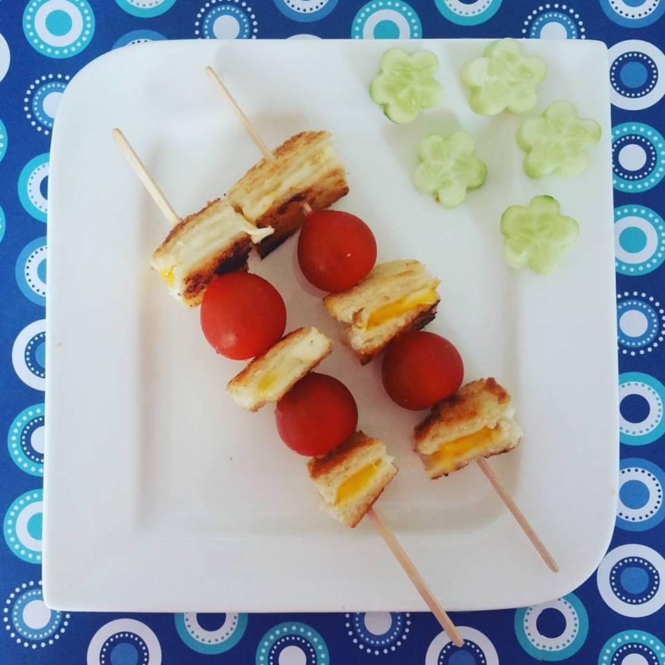 Grilled Cheese Skewers